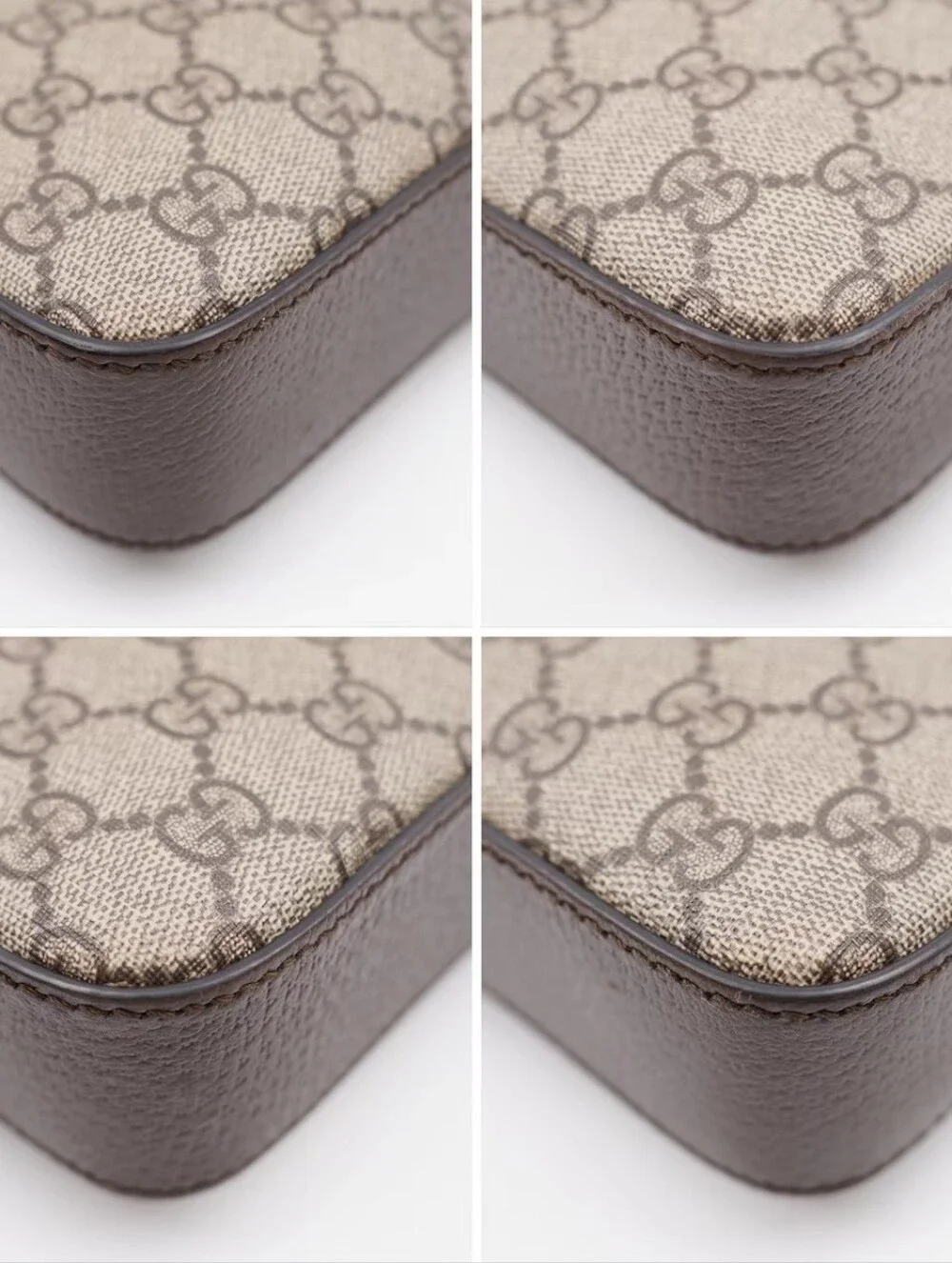 CE04 💗 GUCCI GG Supreme Monogram Web Ophidia Wristlet Shoulder Bag
